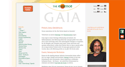Desktop Screenshot of gaia-satsang.com